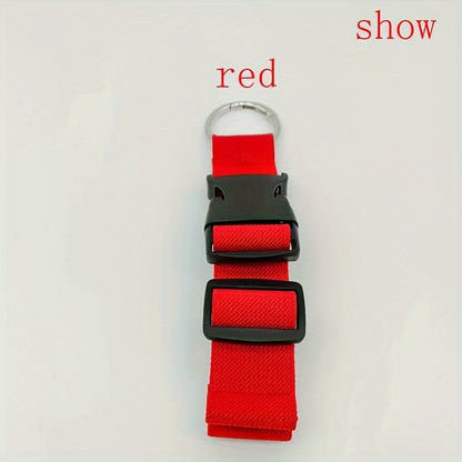 Zinc alloy hanging ring, backpack strap, luggage strap, portable backpack expanson strap, outdoor sports and tourism strap