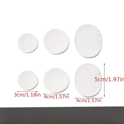 A Set of 6 Self-adhesive Shoe Patches for Repairing Side Damage, Mending Holes in Shoe Linings, and Applying to Worn Areas on Sneaker Heels. Durable, Scratch-resistant, and Wear-resistant, They Repair Tears and Abrasions