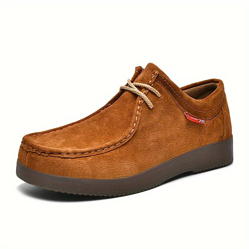 Casual Shoes, Business Shoes, Pigskin Fabric with Non-slip Premium Soles, Suitable for Autumn and Winter Business Casual Easy to Clean Shoes