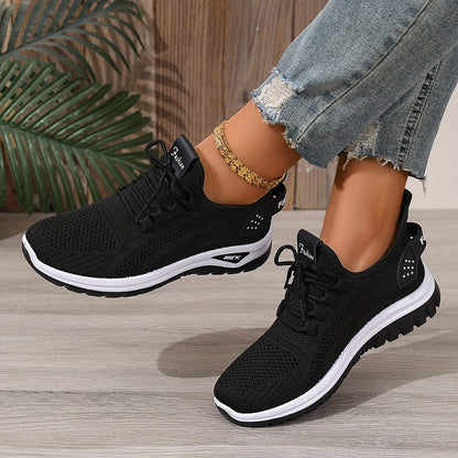 Plus-size Women's 2026 Spring/summer Mesh Casual Sneakers, Comfortable Lightweight Breathable Outdoor Running Shoes, Travel Vacation Camping Leisure Shoes, Women Shoes