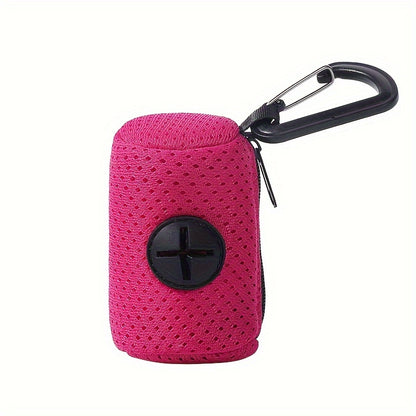 Pet Garbage Bag | Dog and Poo Bag Storage and Dispenser, Portable for Outdoor Use