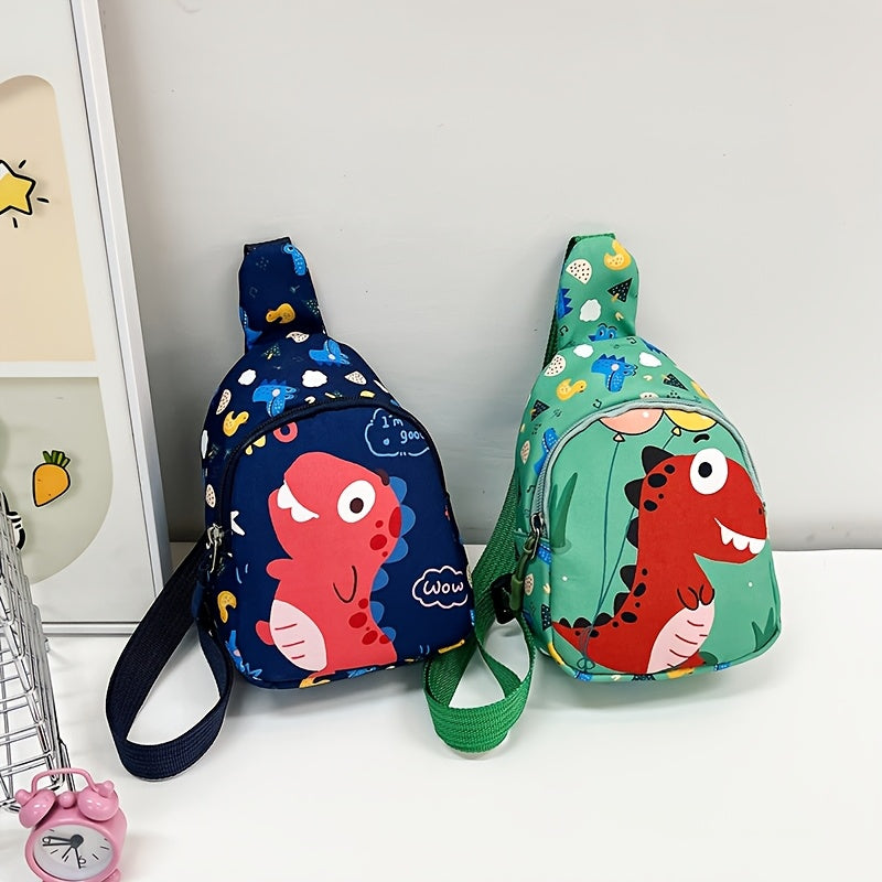 Back-To-School Chest Bags, a Unicorn-Patterned Shoulder Bag for Girls, a Easy Dinosaur-Patterned Waist Bag for Boys, Suitable for Children Aged 3-6 And Under 3.2 Feet/1 Meter, an Ideal Gift Choice