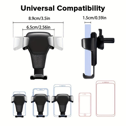 Universal Gravity Car Air Vent Mount Cradle Holder Stand for iPhone Mobile Cell Phone GPS Handsfree Car Bracket