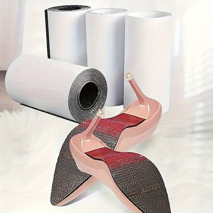 1 Roll of High Heel Sole Anti-Slip Pads, Noise-Reducing And Sole Protection Stickers, Wear-Resistant Self-Adhesive Anti-Slip Stickers, Extended Anti-Slip Stickers