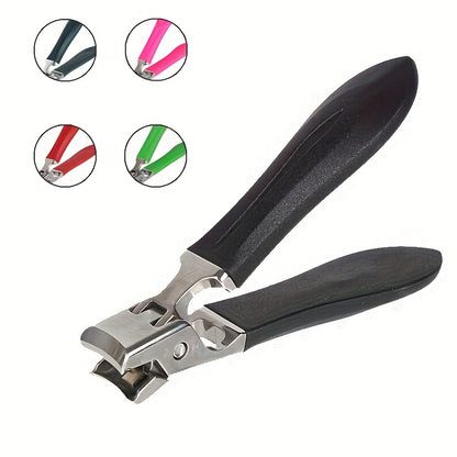 Heavy-Duty Professional Nail Clipper for Thick Toenails | Large Opening, Splash-Proof Design, Ultra-Sharp Blades, Ergonomic Grip - Ideal for Growing Toenails, Home or Salon Use - Durable Structure, Salon-Quality Tool, Modern Scissor Design