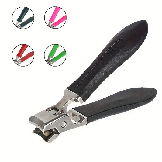 Heavy-Duty Professional Nail Clipper for Thick Toenails | Large Opening, Splash-Proof Design, Ultra-Sharp Blades, Ergonomic Grip - Ideal for Growing Toenails, Home or Salon Use - Durable Structure, Salon-Quality Tool, Modern Scissor Design