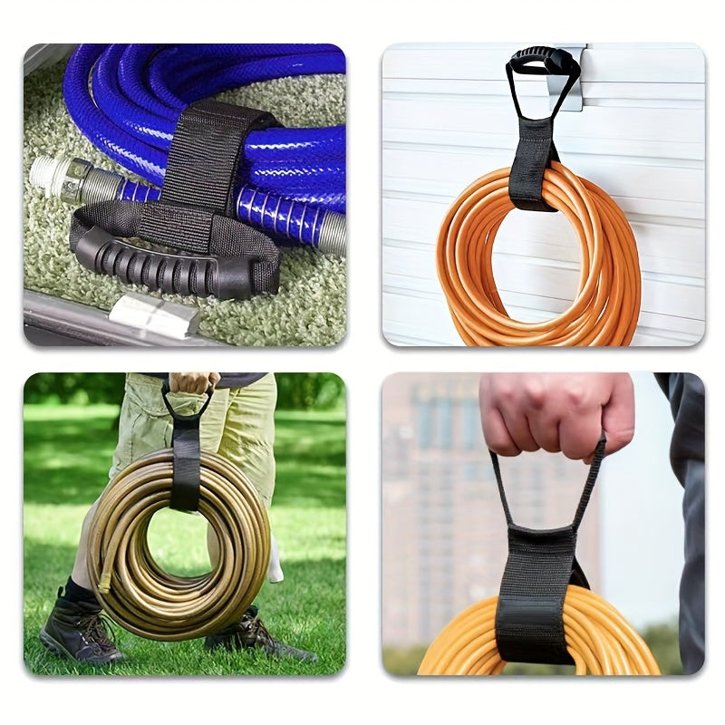 1pc Heavy Duty 17.7 Inch Storage Straps for Garden Hose and Garage Use