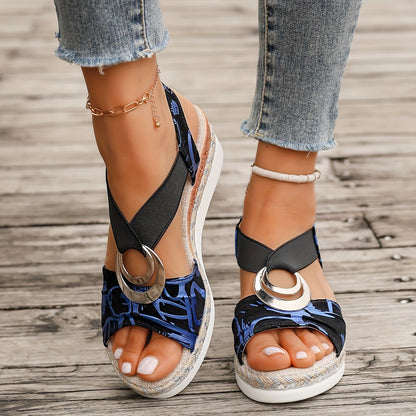 New Summer Women'S Collection, Woven with Hemp Rope, Roman Beach Sandals., Women Shoes
