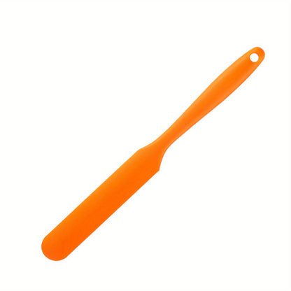 1pc, Silicone Jar Spatula, Non-Stick Icing Spatula, Food Grade Silicone, Heat Resistant, Baking Tools, Kitchen Gadgets, Kitchen Accessories