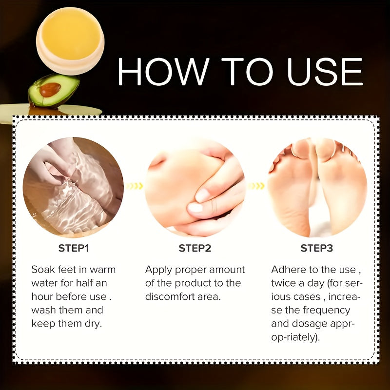 A Foot Moisturizer Suitable for Cracked Heels And Feet, Preventing Fissures And Leaving The Surface Smooth And Soft, Providing Deep Hydration for Foot Care, Containing Plant Squalane