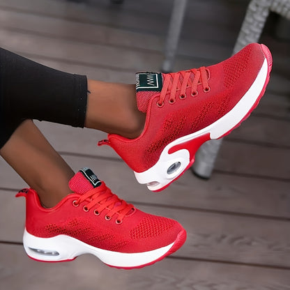 Ladies Sneakers Female Running Shoes Breathable Casual Shoes Woman Sports Shoes Platform Sneakers Height Increase Shoes, Women Shoes