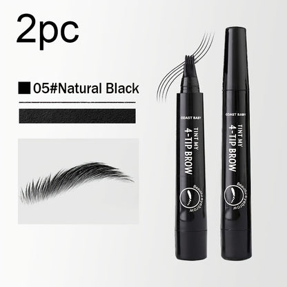 2pc Long-lasting, Smudge-proof, 24-hour Refined Look. Effortlessly Create Natural Mist-like Brows. Portable Design for Touch-ups Anytime, Anywhere. Excellent Value. A Refined Makeup Look Starts with Your Brows. Waterproof