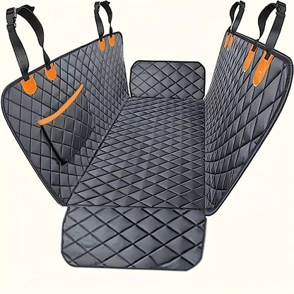 Manufacturer Direct Supply Hot-Selling Car Pet Mat/Dirt-Resistant Dog Car Mat with Seat Belt Slot/Cross-Border Direct Supply