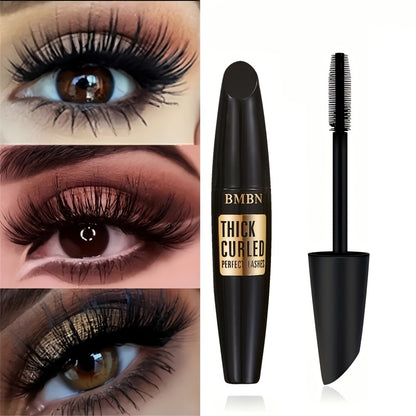 4D Waterproof Mascara That Thickens And Lengthens Lashes, Providing Curl And Volume, Perfect for a Eye Makeup Look