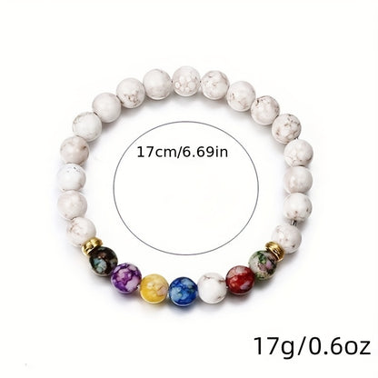 Colorful Lava Stone Bracelet