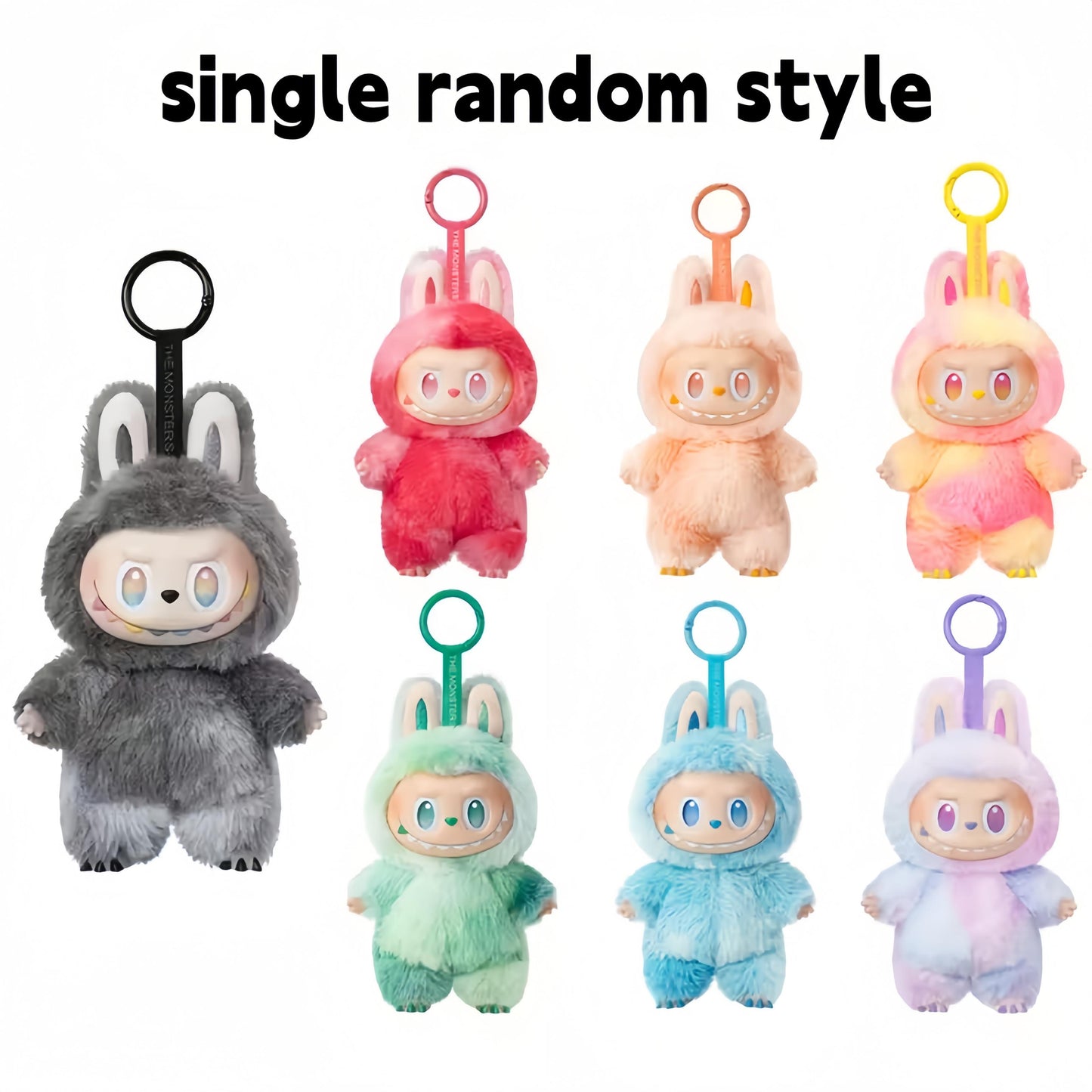 Single Box POP MART LABUBU Three Generations THE MONSTERS Front High Energy Series Plush Doll Hand-Made Blind Box, Single Blind Box, Blind Box Doll, Random Design Movable Doll Home Creative Pendant Suitable As Halloween Christmas Birthday Gift