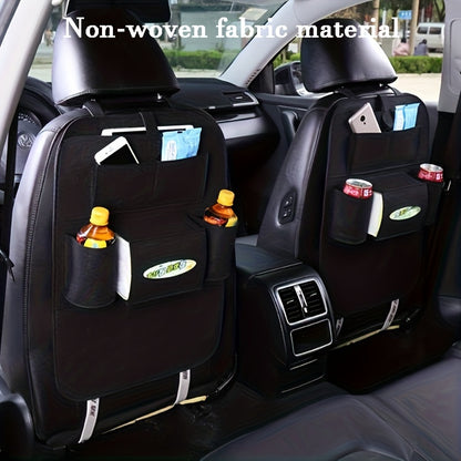 Felt Car Storage Bag Seat Back Bag Car Storage Bag Hanging Bag Storage Bag Car Storage Box Organize Your Car with This Universal Car Backseat Organizer And Storage Bag!