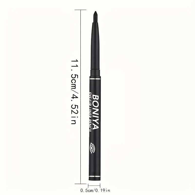 3pcs/Silky Black Brown Eyeliner Smooth Waterproof and Sweatproof Long-lasting