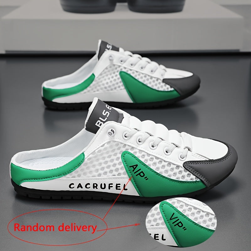 [Anti-Slip|Casual Shoes] Zhenyuezuo Anti-Slip Casual Shoes | New Fashion Versatile Half Slippers