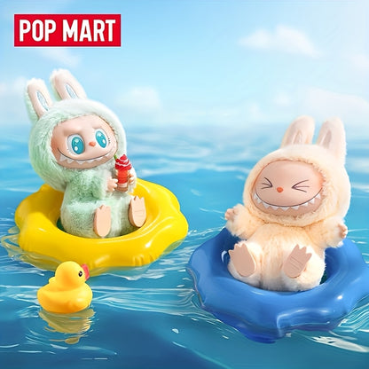 POP MART LABUBU 2.0 Sitting Party Series Collectible Plush Toy Blind Box Decoration for Halloween And Christmas Gifts
