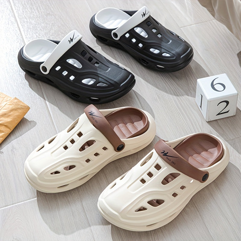 Men'S Summer 2024 New EVA Lightweight Slip-On Shoes with a Comfortable Feel, Suitable for Outdoor Activities, Beach Sports, And Driving, Featuring a Non-Slip And Durable Design