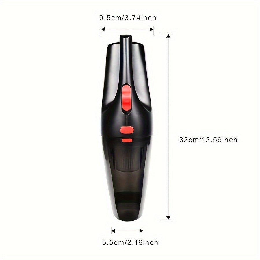 Mini Handheld High-Power Car Vacuum Cleaner for Automotive Dust Removal and Interior Cleaning Supplies