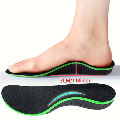 A Pair of Arch Support Insoles That Wick Away Sweat to Keep Your Feet Dry, Suitable for Replacing Insoles in Sports Shoes, Flat Shoes, And Casual Footwear