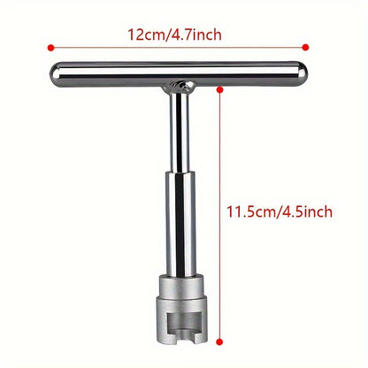 [Aluminium Dent Repair] 18pcs Aluminium T-shaped Car Dent Repair Tool Kit | Paintless Dent Repair Tool for Bodywork Slight Dent Small Hail Dent