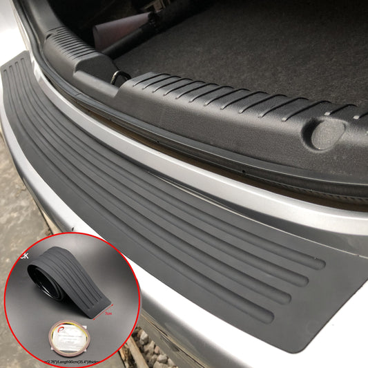 Automotive General Trunk Protection Bar Bumper Anti-collision Anti-rub Tail Door Decorative Bar Sill Rear Protection Sticker