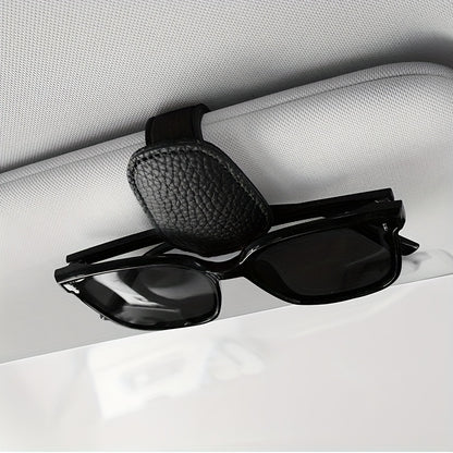 [PVC | Sun Visor Clip] PVC Sun Visor Glasses Clip | 1 Holder, Storage Rack, In-Accessory