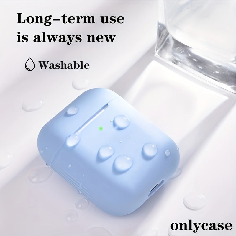 For Airpods Protective Case Compatible with for apple Wireless Wireless Silicone Earphone Covers for 1St And 2Nd Generation Universal Protection