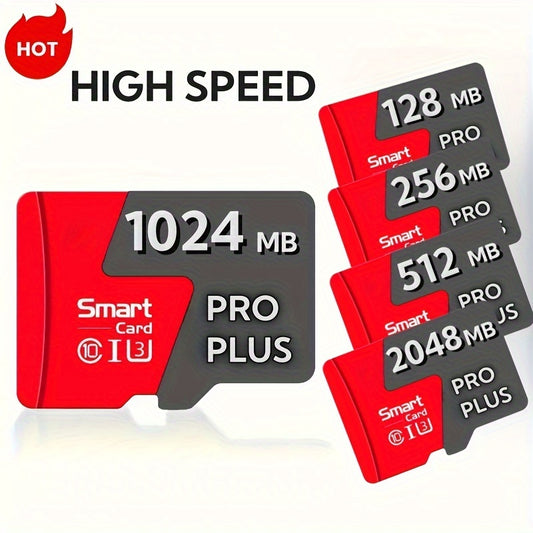 [High-Speed Memory Card] High-Speed Memory Card 128MB/256MB/512MB/1024MB/2048MB | TF/SD Flash Card for Tablets, Cameras, Phones & More - Secure File Storage