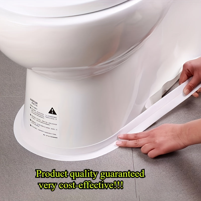 3.6cm Wide Toilet Base Seam Cover Self-Adhesive Kitchen Sink Corner Decorative Tape