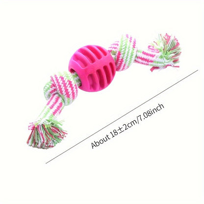Interactive Dog Chew Toy - Keep Your Pet Entertained and Active with this 1pc Knot Toy!