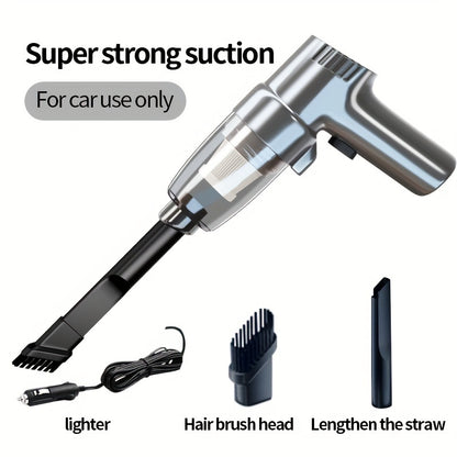 OUDEMU Car Vacuum Cleaner - Powerful 3Kpa Suction, Corded (3M), Lightweight Handheld Car Vacuum Cleaner, Single-Point Exhaust, Suitable for Cars, Trucks, Home - Lightweight And Portable, Without Battery