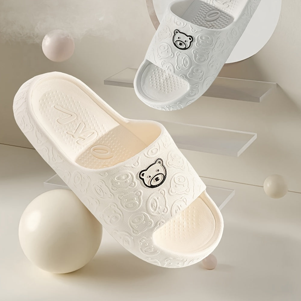 New Women'S Slippers, Soft, Summer Indoor Bathroom Shower, Non-Slip EVA Couple Men'S Soft-Soled Sandals, Women Shoes