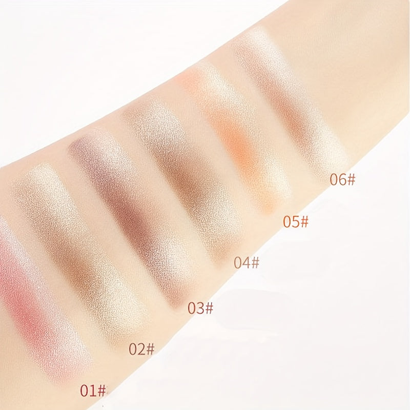 Dual-Color Eyeshadow Stick/Waterproof, Sweat-Proof, Smudge-Proof/Long-Lasting, Fading-Resistant/Essential Makeup for Going Out/Perfect Gift/Contains Plant Squalane