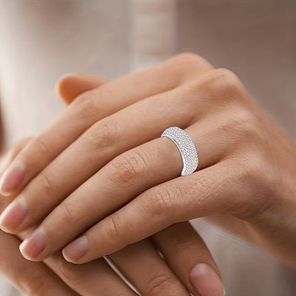 Titanium Steel 1pc Ring - For Couple Christmas Gift - Unisex for Men and Women