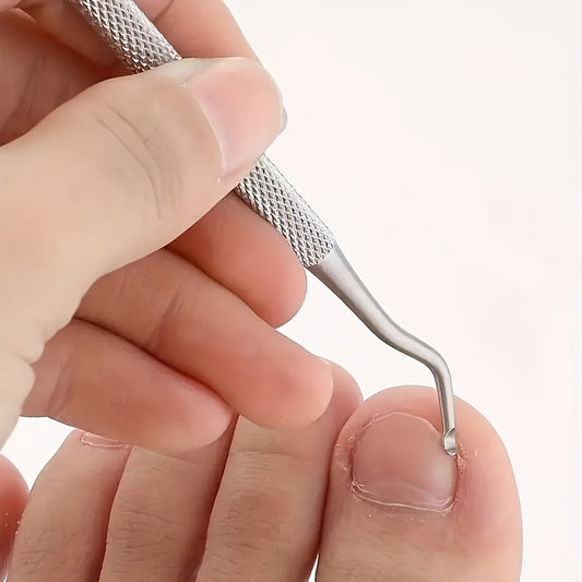 Stainless Steel Toenail Cleaner Tool for Removing Dirt from The Gaps of Toenails