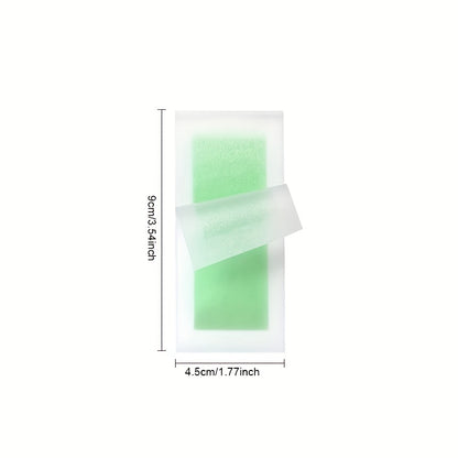30pcs Tea Tree Wax Paper, Moisturiz, Lasting Smooth, One Tear, Create Delicate Smooth Skin, Instant No Black Point, No Residue, Painless, Suitable for Lips, Body, Hands, Feet, Armpit, Facial Hair Removal Wax Paper, Hair Removal, Rapid Hair Removal