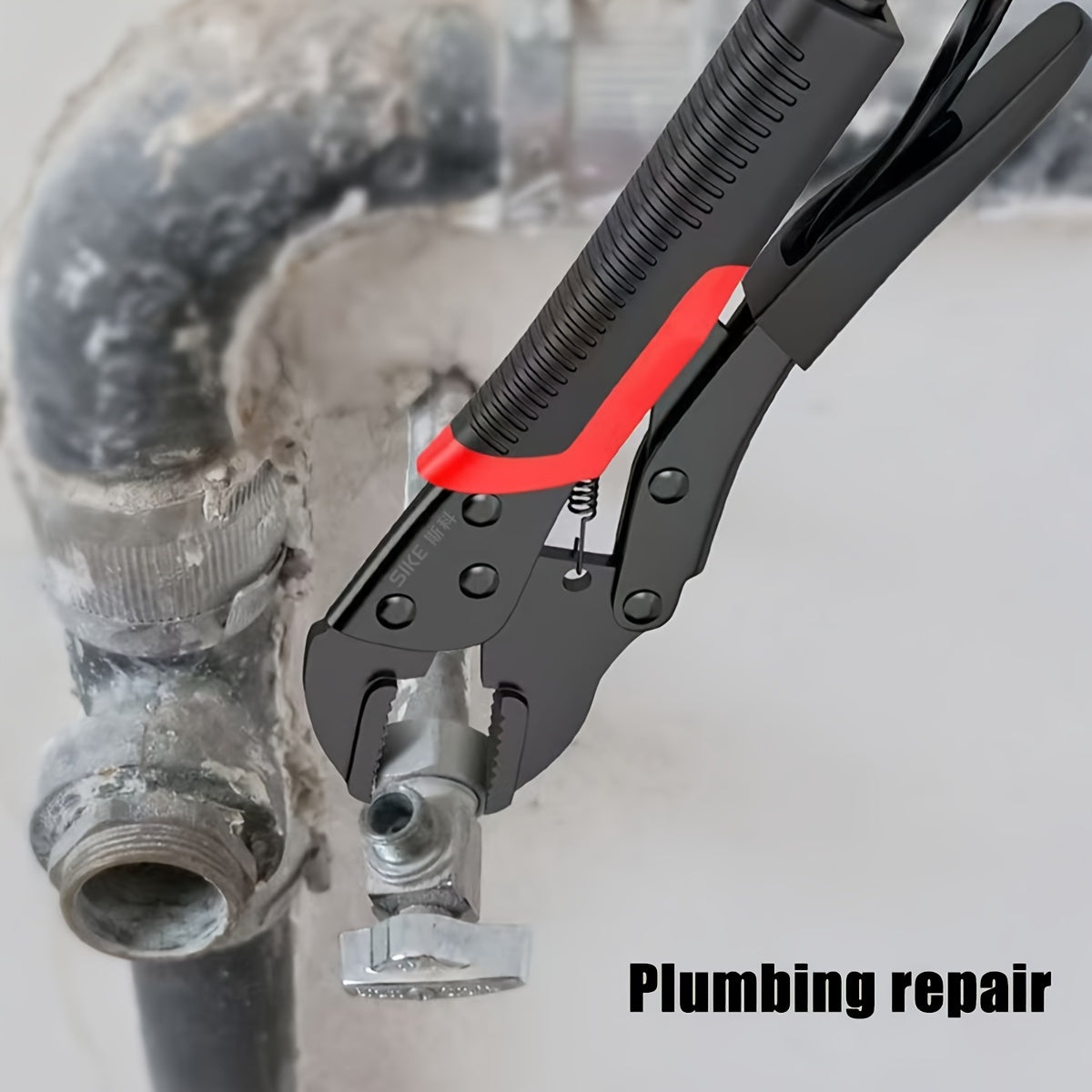 1pc Heavy-duty Pliers, Multi-functional Clamp,  Pressure Pliers, Industrial-grade Fixed  Pliers, Heavy-duty Pliers, Hardware Tools, Pliers Capable of Gripping Pipes, Suitable for Pipe Repairs, Daily Household Use, Bathroom Repairs