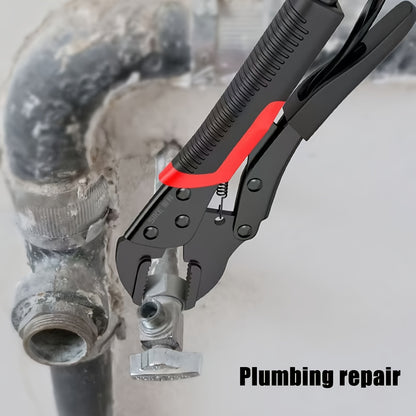 1pc Heavy-duty Pliers, Multi-functional Clamp,  Pressure Pliers, Industrial-grade Fixed  Pliers, Heavy-duty Pliers, Hardware Tools, Pliers Capable of Gripping Pipes, Suitable for Pipe Repairs, Daily Household Use, Bathroom Repairs