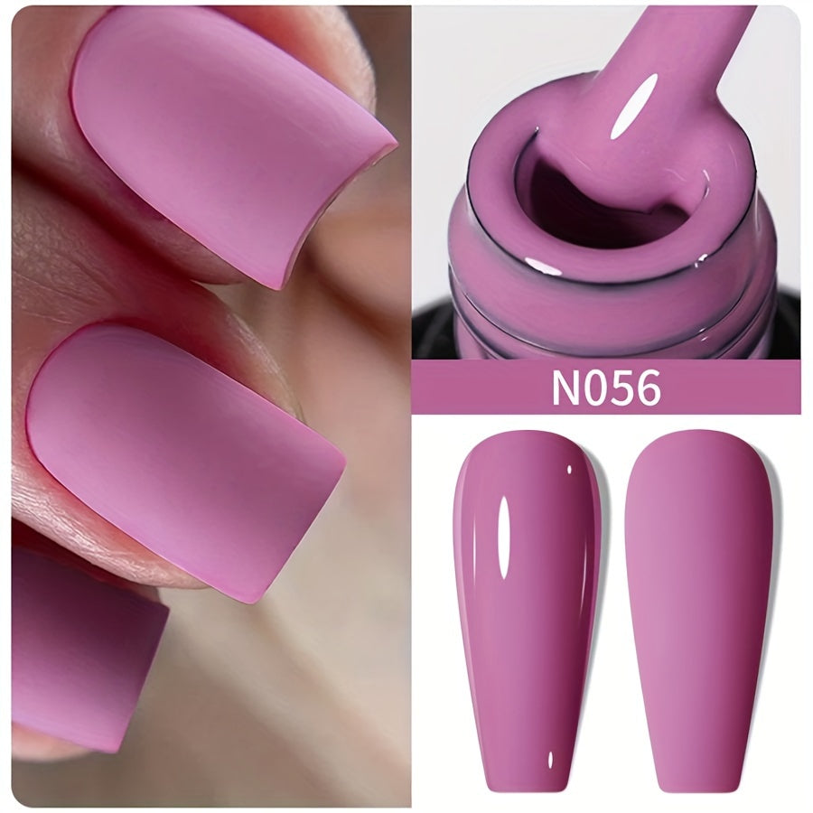 Plastic Bottle with 36 Colors - New Autumn And Winter Collection of Colorful Gel Nail Polish for LED, Popular And Durable Salon-Quality Nail Art