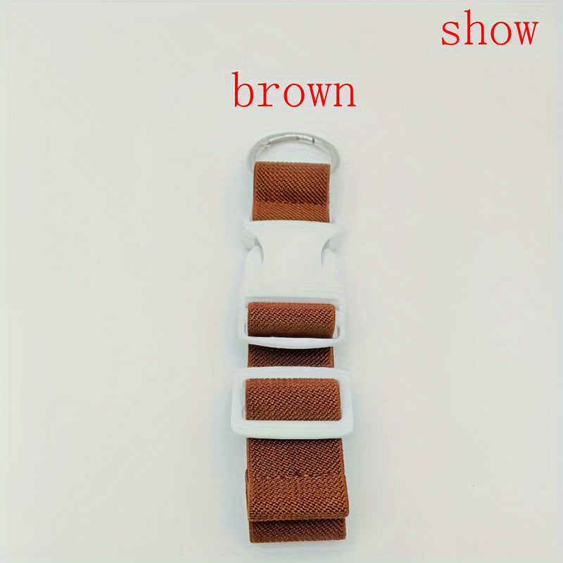Zinc alloy hanging ring, backpack strap, luggage strap, portable backpack expanson strap, outdoor sports and tourism strap