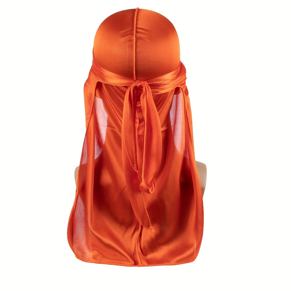 Durag for Men, Perfect As a Shower Cap Or Bandana, Designed for Long Tail Waves.