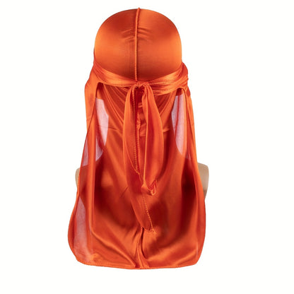 Durag for Men, Perfect As a Shower Cap Or Bandana, Designed for Long Tail Waves.