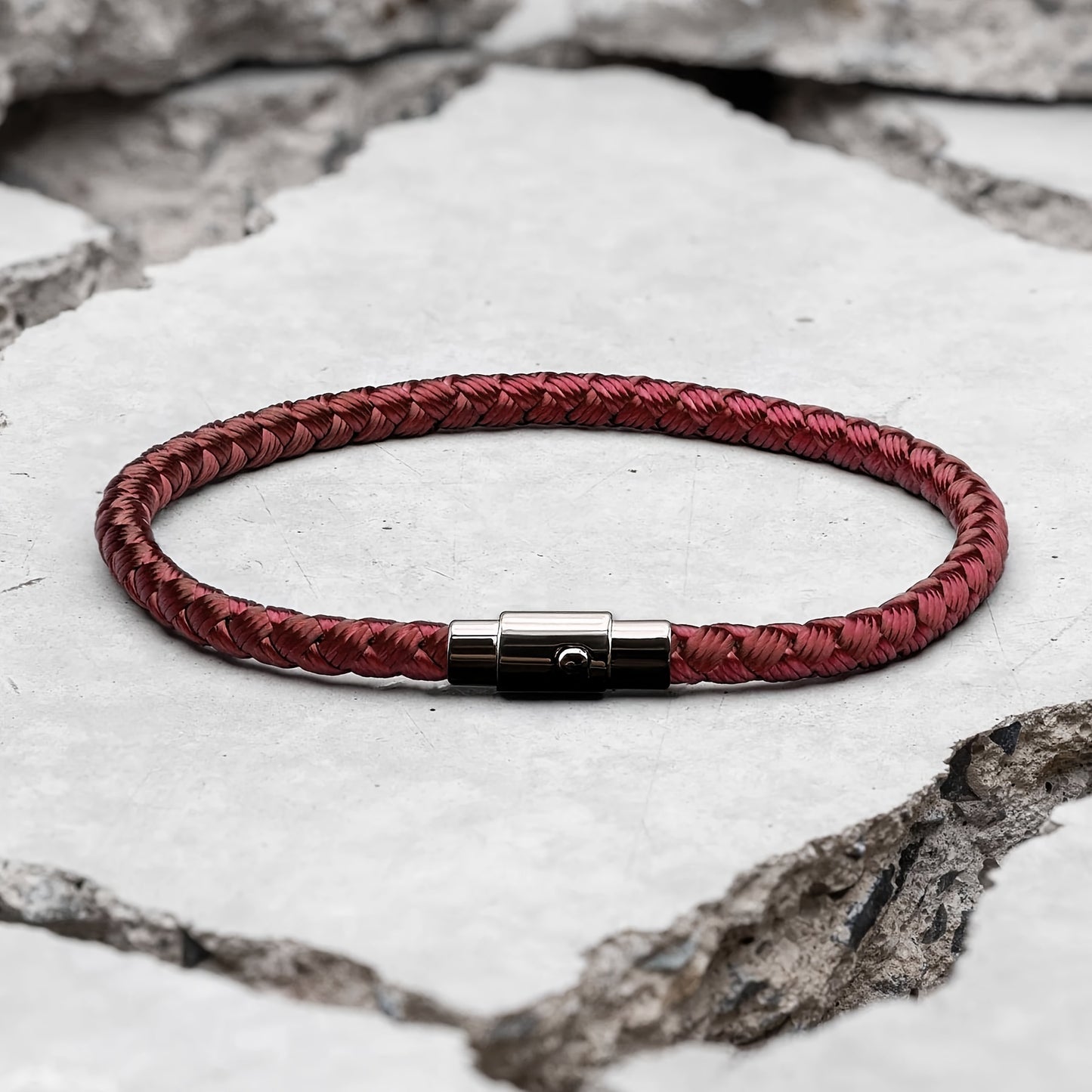 1pc of Rope Bracelet for Men And Women, Red Thread Bracelet Designed to Attract, Magnetic Couple Bracelet