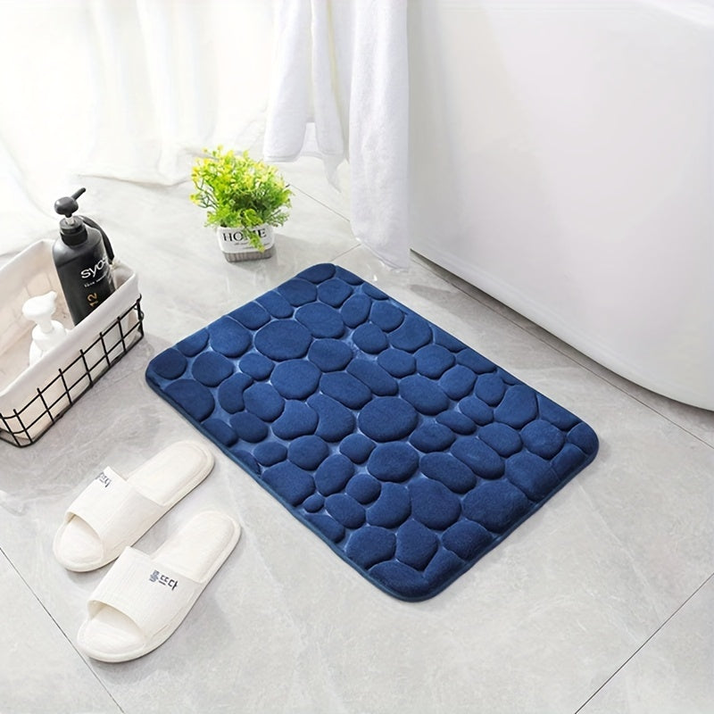 Easy Bathroom Door Mat, Non-Slip Floor Mat for The Bathroom, Absorbent Foot Mat, Soft And Comfortable Mat for The Entrance