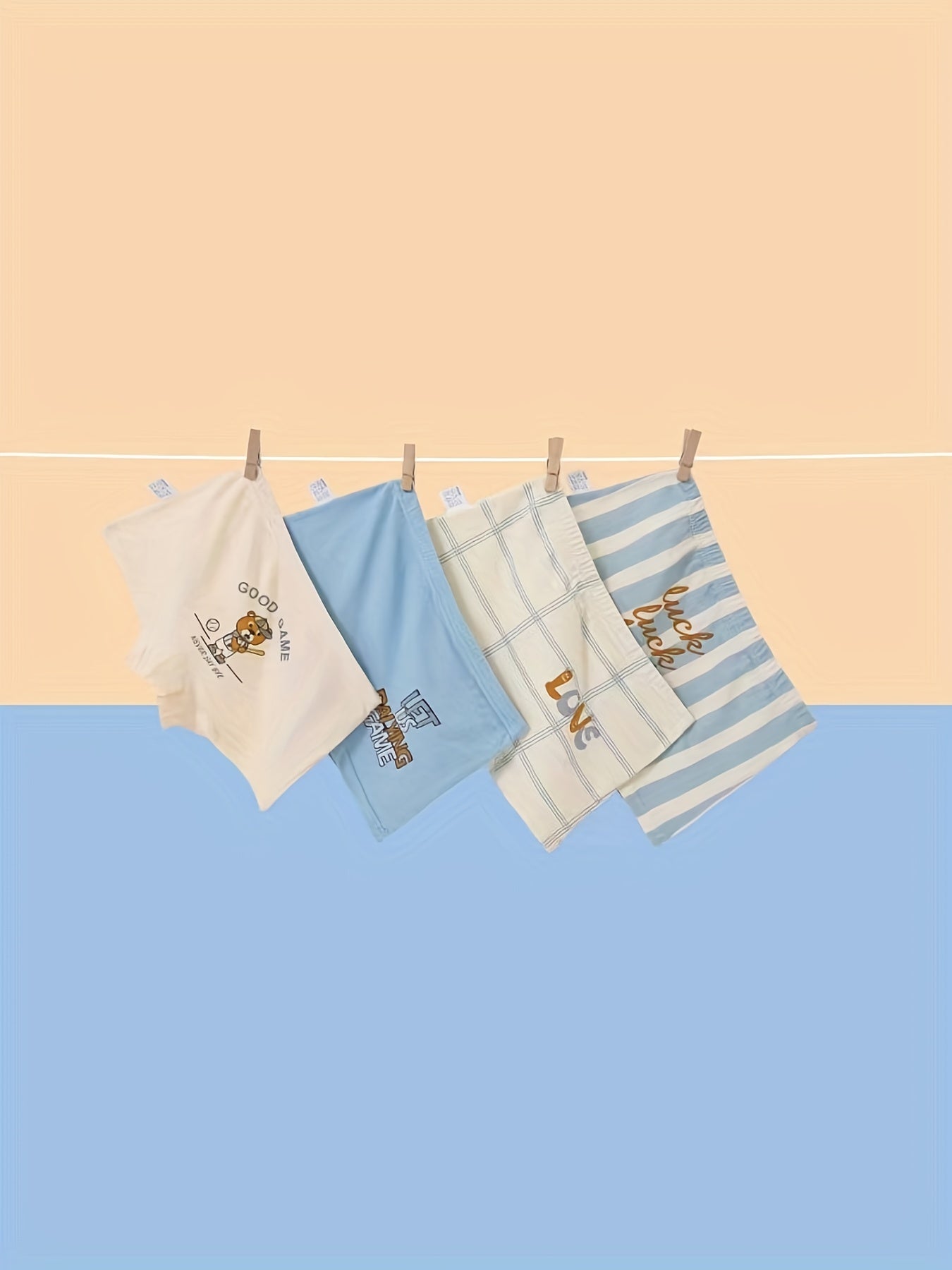4-Pack Boys' Cartoon Print Briefs | All-Season Comfort, Regular Fit, Slight Stretch