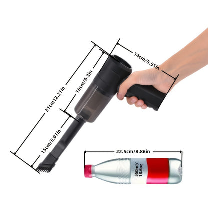 High-Power Cordless Vacuum Cleaner with Dual-Mode Suction And Blowing, Suitable for Both Car And Home Use, USB Rechargeable, Handheld, Long-Lasting Battery Life, Durable Structure, Ergonomic Design, Ideal for Cleaning Pet Hair And Carpets